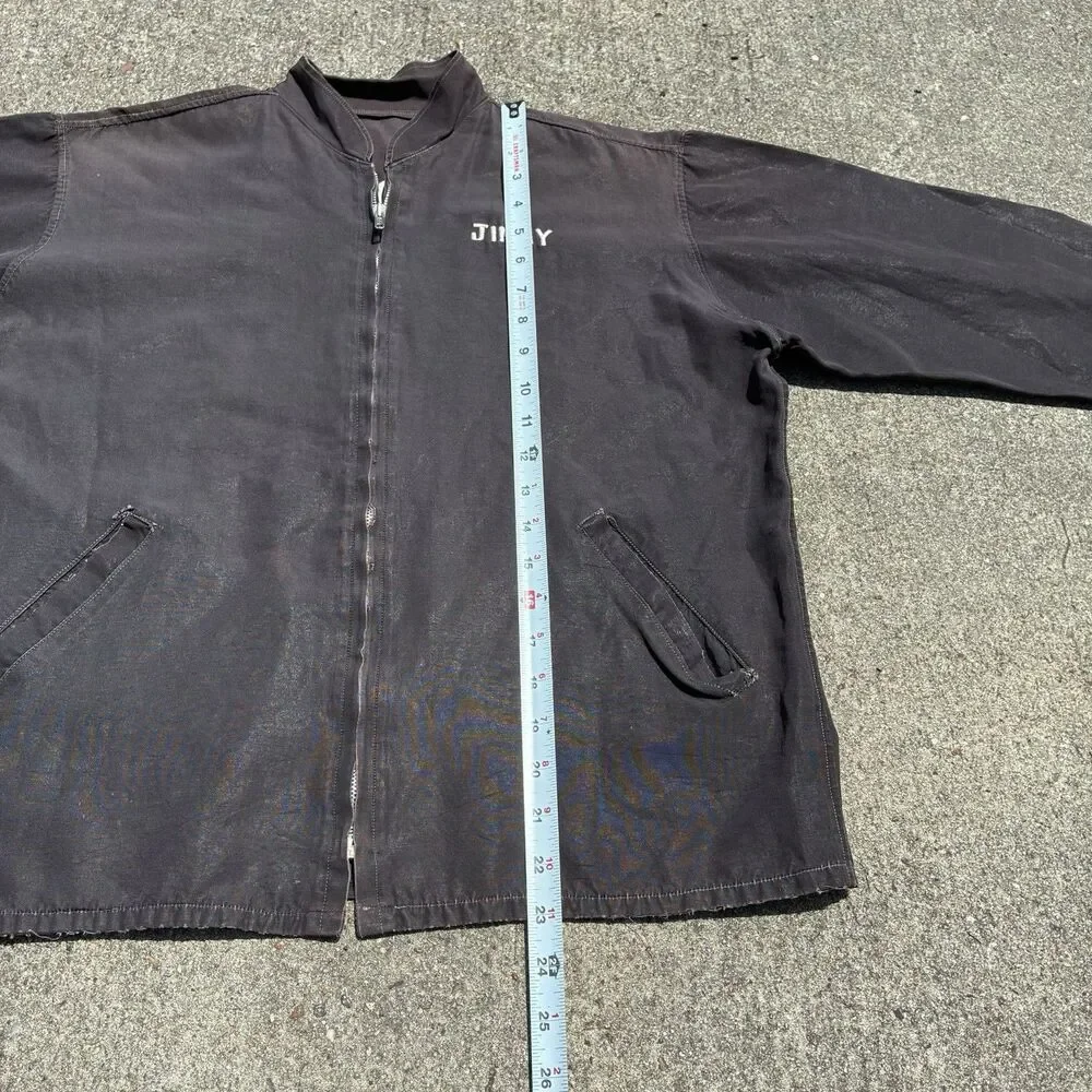 Vintage 1960s USAF 416th Bombardment Wing KC-135 Souvenir Jacket Conmar Zipper